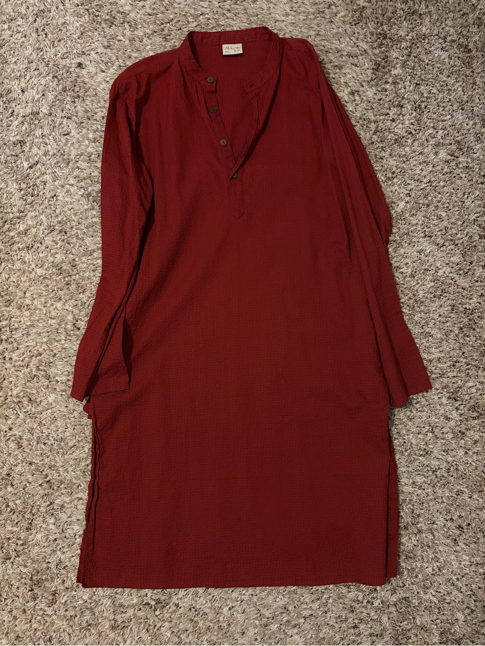 Akkriti men’s long cotton tunic